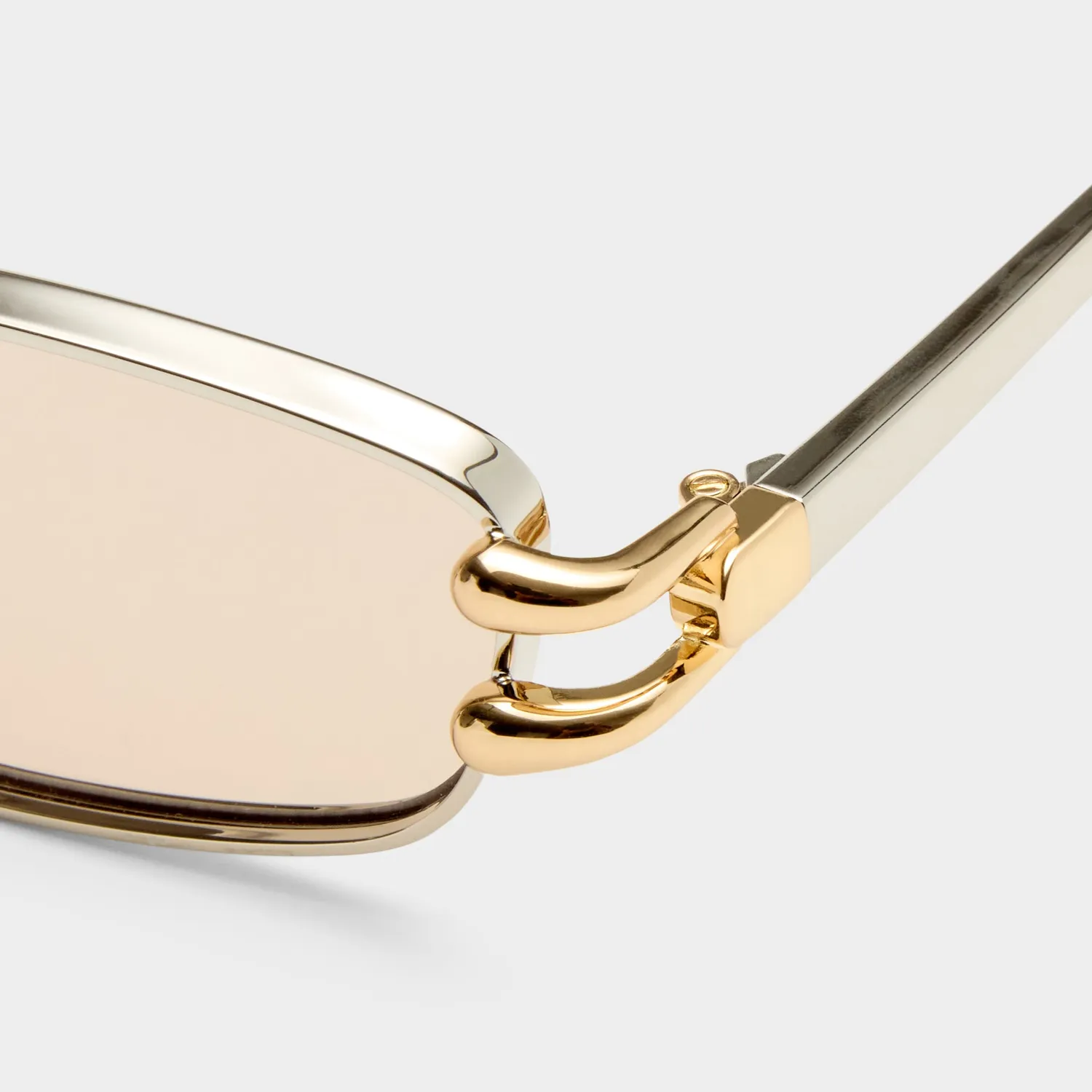 Le Specs Numero Cinco occhiali da sole argento marrone