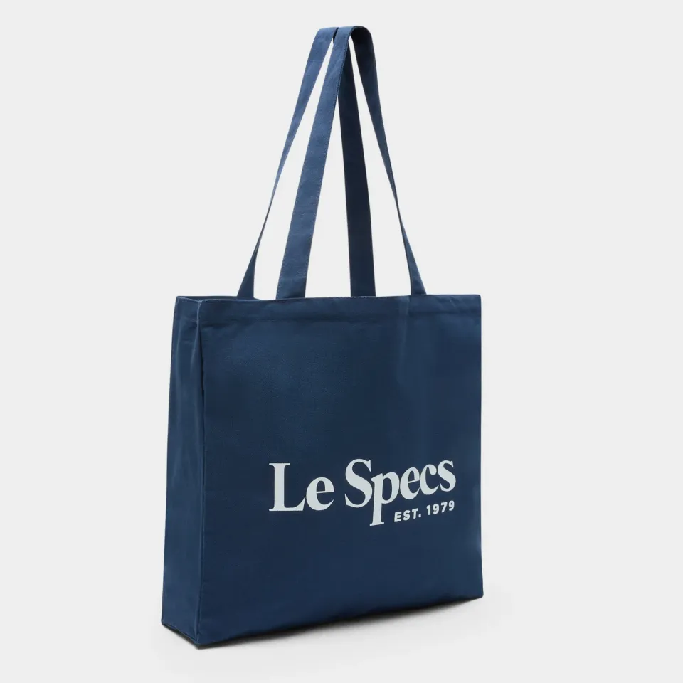 Le Specs Canvas Tote borsa tote navy