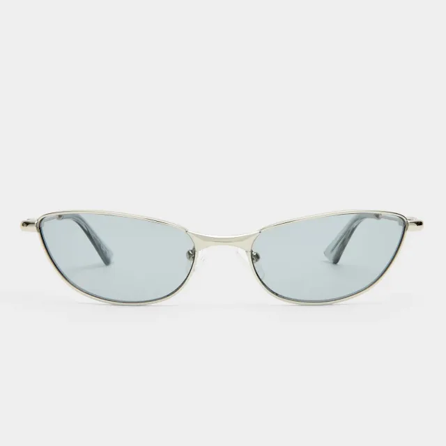 Le Specs Thorned occhiali da sole silver cat-eye