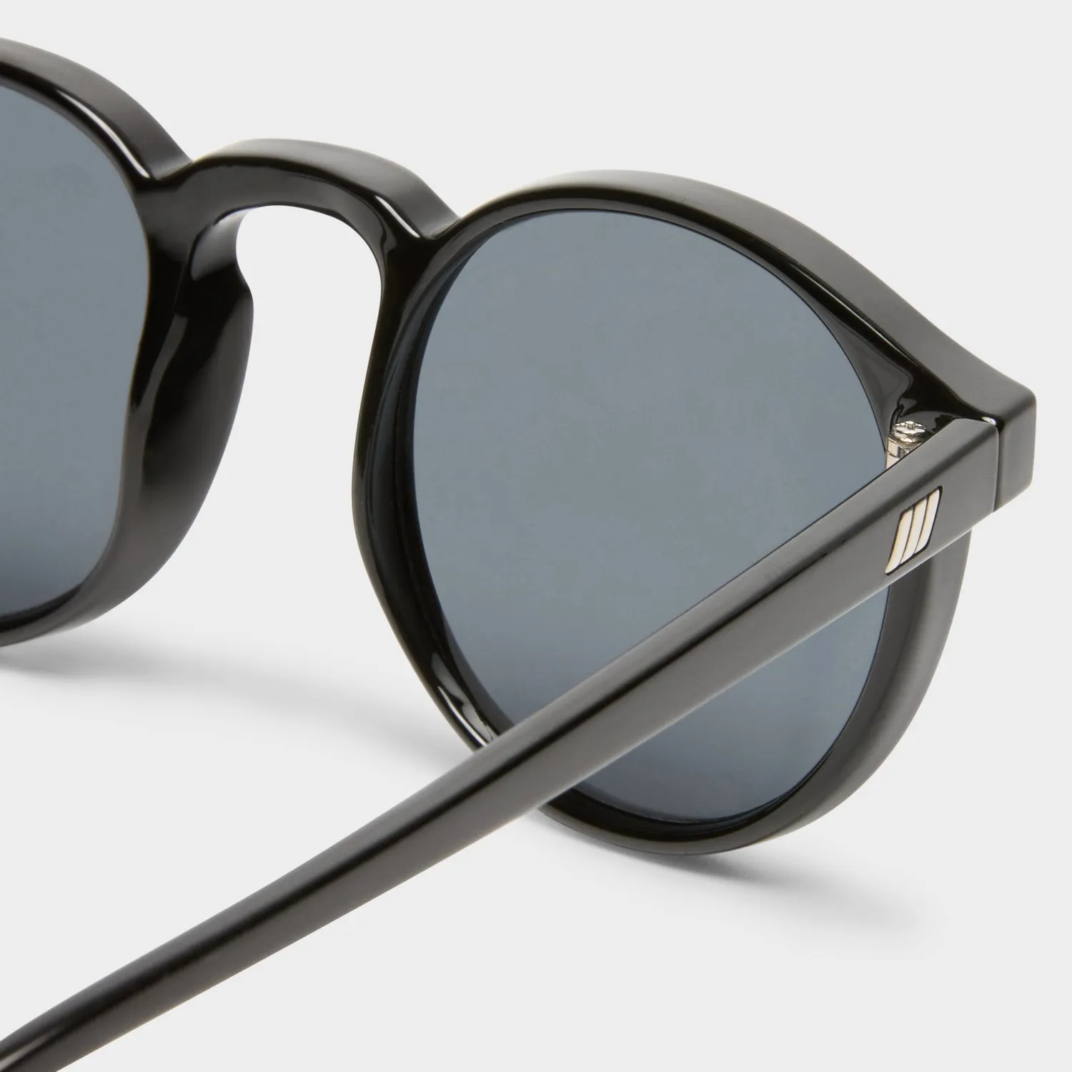 Le Specs Teen Spirit Deux occhiale da sole nero tondo