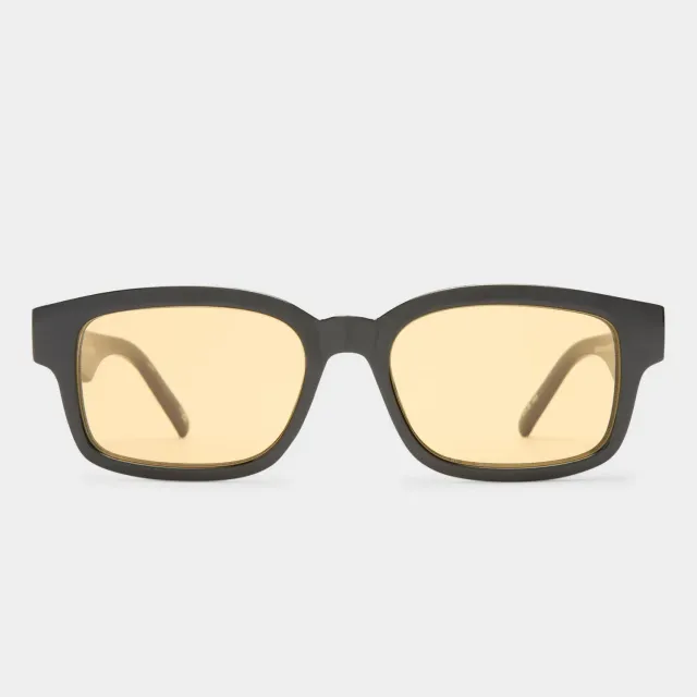 Le Specs Recarmito occhiale da sole nero senape