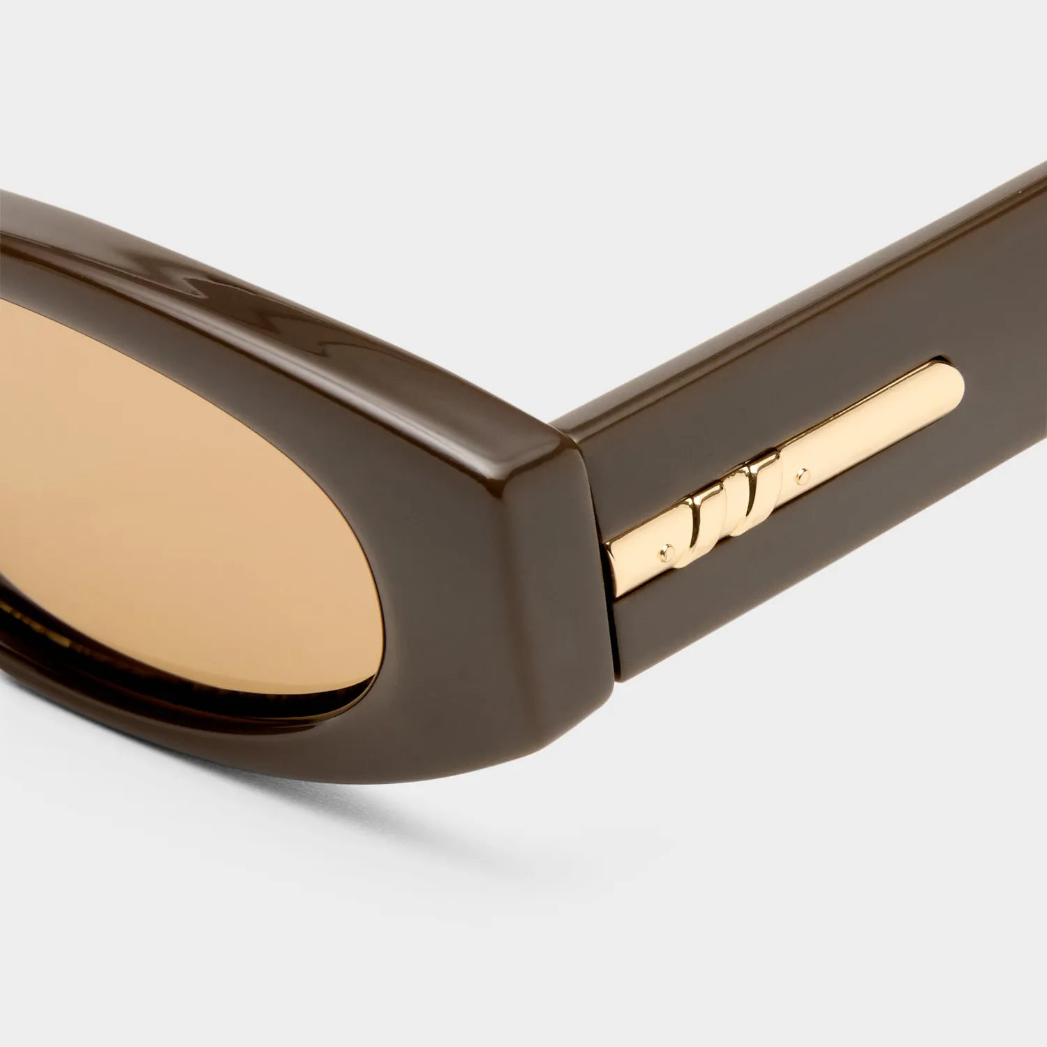 Le Specs Belladonna occhiale da sole cocoa ovale