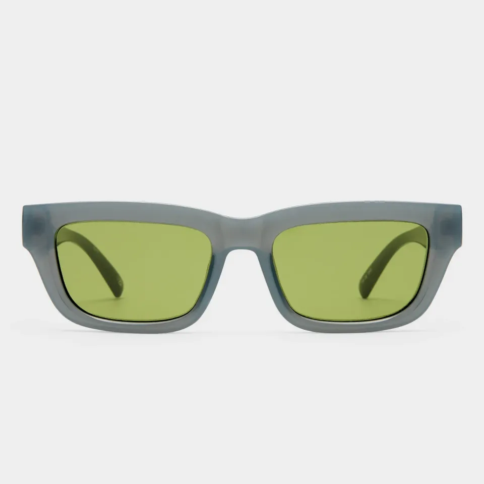 Le Specs Le Castle occhiale da sole shadow verde