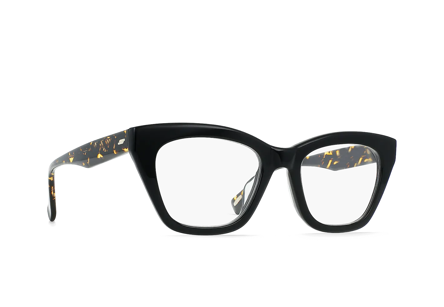 Raen Pozy montatura da vista nero tartarugato 52 cat-eye