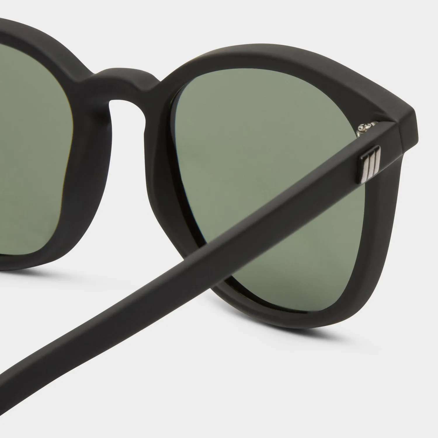 Le Specs Bandwagon occhiali da sole nero tondi