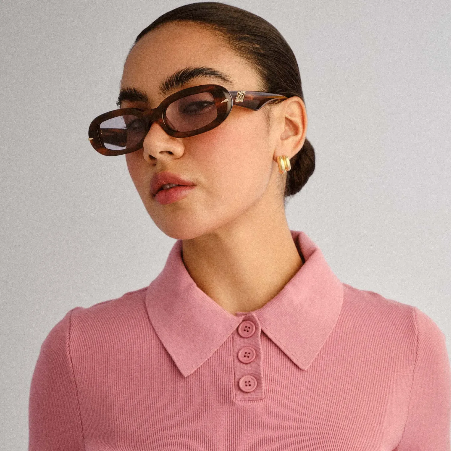 Le Specs Numero Siete occhiali da sole teak fumo