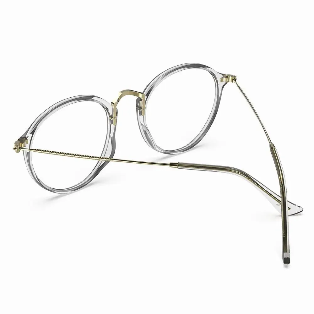 Hemmet Vintage Heritage montatura da vista oro 28 g clip-on
