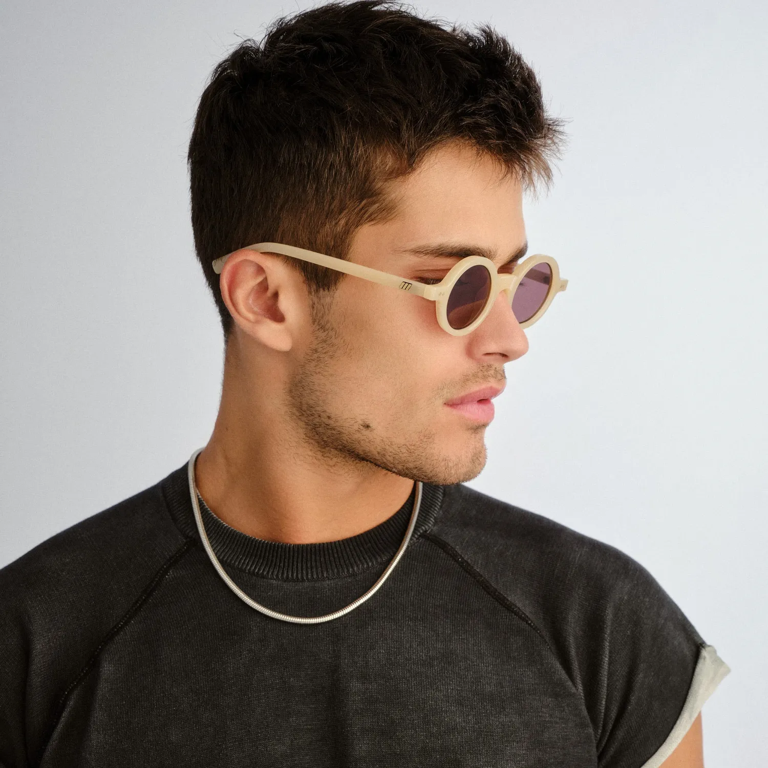 Le Specs Sycophantic occhiale da sole burro lente marrone