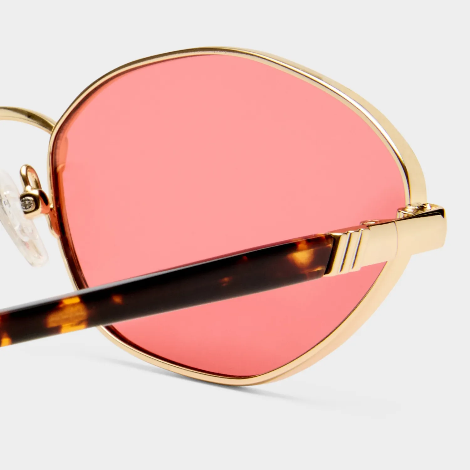 Le Specs Le Bebe occhiale da sole oro ovali