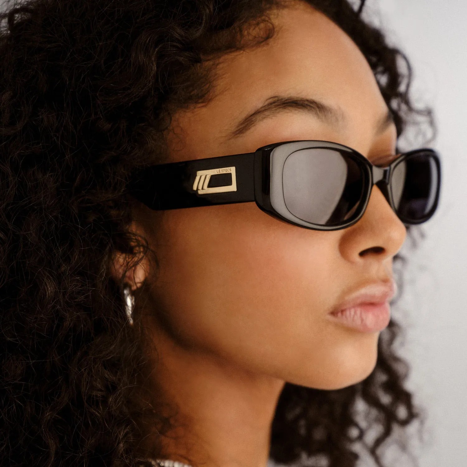 Le Specs Starlight occhiali da sole nero polarizzato unisex