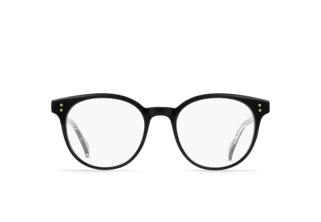 Raen Marin II Crystal Black montatura da vista 48 cat-eye