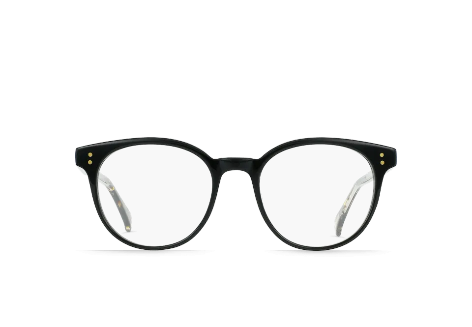 Raen Marin II Crystal Black montatura da vista 48 cat-eye
