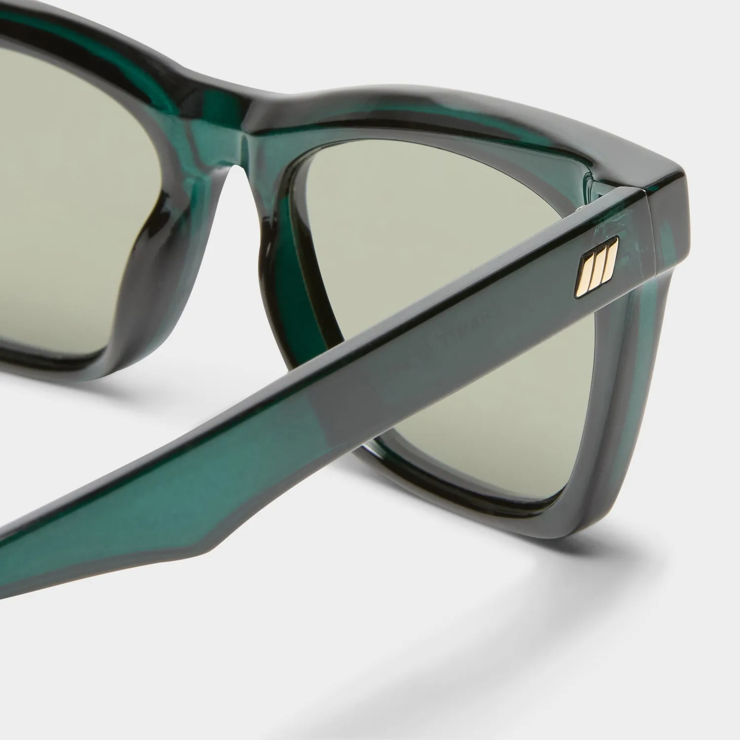 Le Specs Chante occhiale da sole verde bottiglia