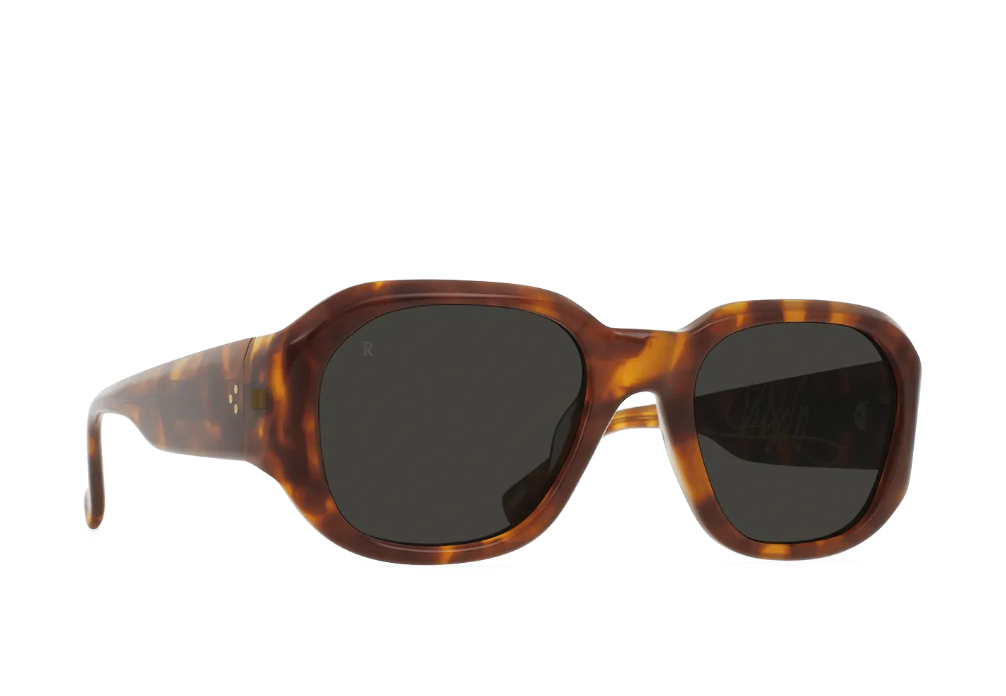 Raen Zouk occhiale da sole Oso Tortoise 53 oversize