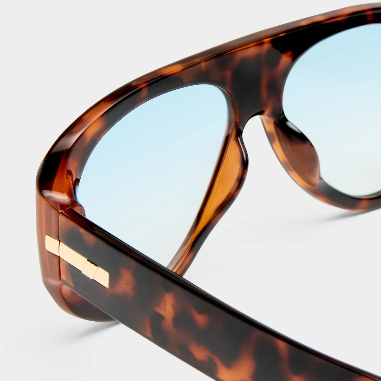 Le Specs Dream Boat occhiali sole tartarugati sfumati