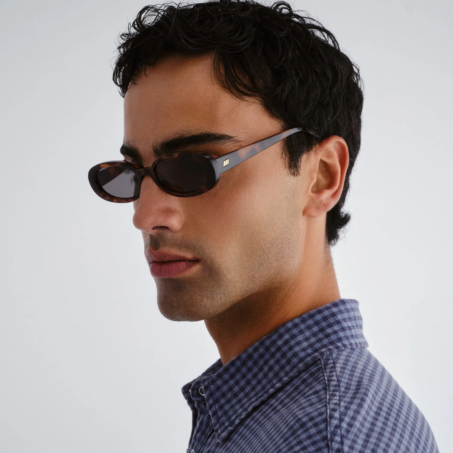 Le Specs Outta Love occhiale da sole tort verde ovale