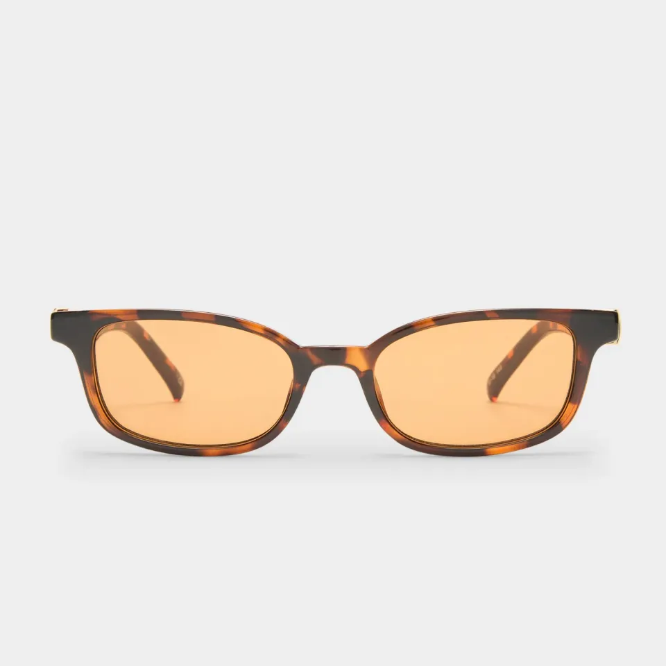 Le Specs Confidential occhiale da sole tartaruga scuro