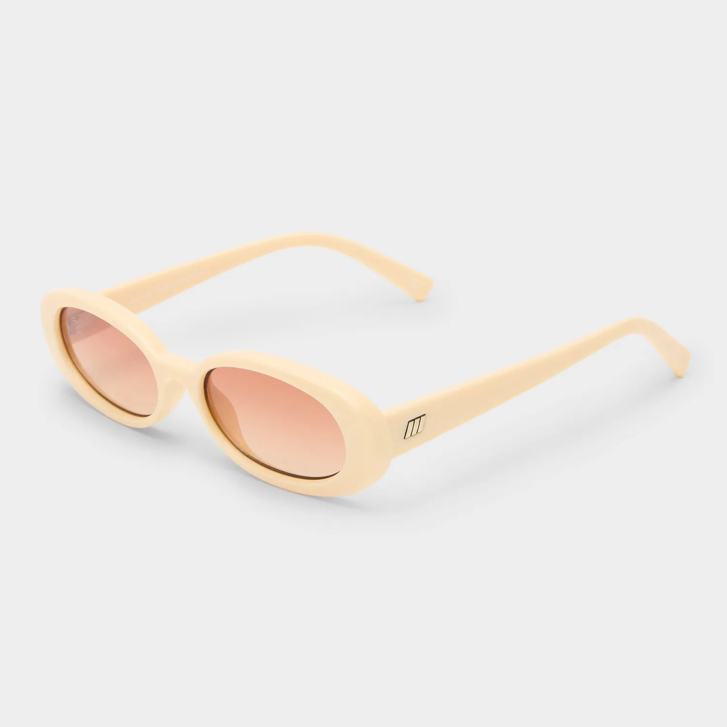 Le Specs Outta Love occhiali da sole ecru marrone