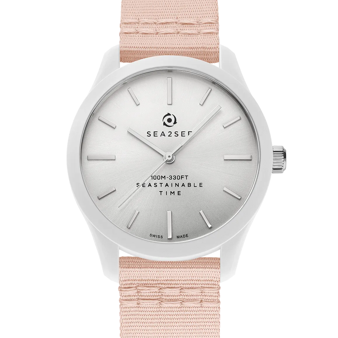 Sea2See Fiji 03 orologio bianco 37 mm