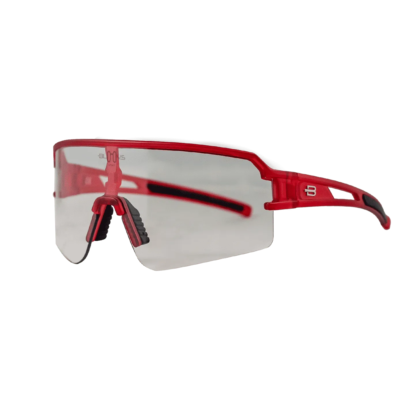 Bloovs Fiandre occhiale ciclismo fotocromatico rosso