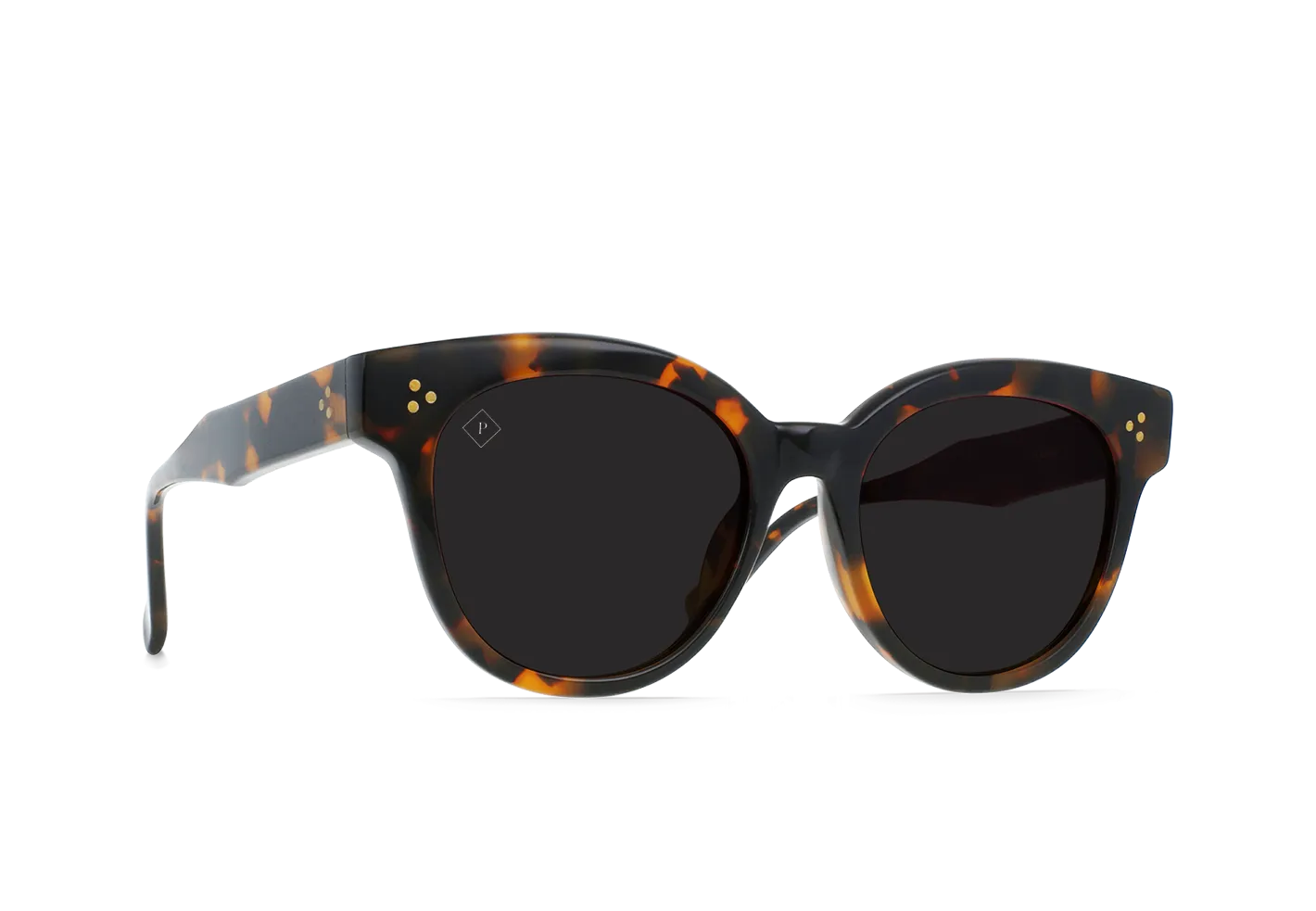 Raen Nikol Nero Tortoise Dark Smoke occhiale sole 52 scultoreo