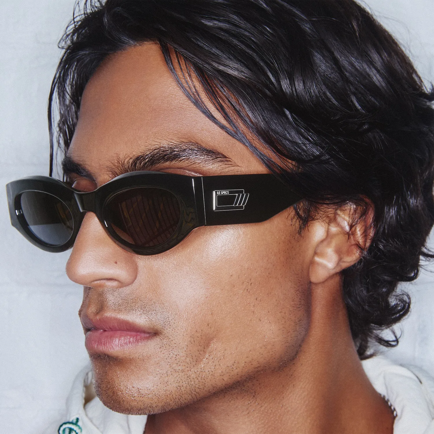 Le Specs Body Bumpin II occhiale da sole nero ovale