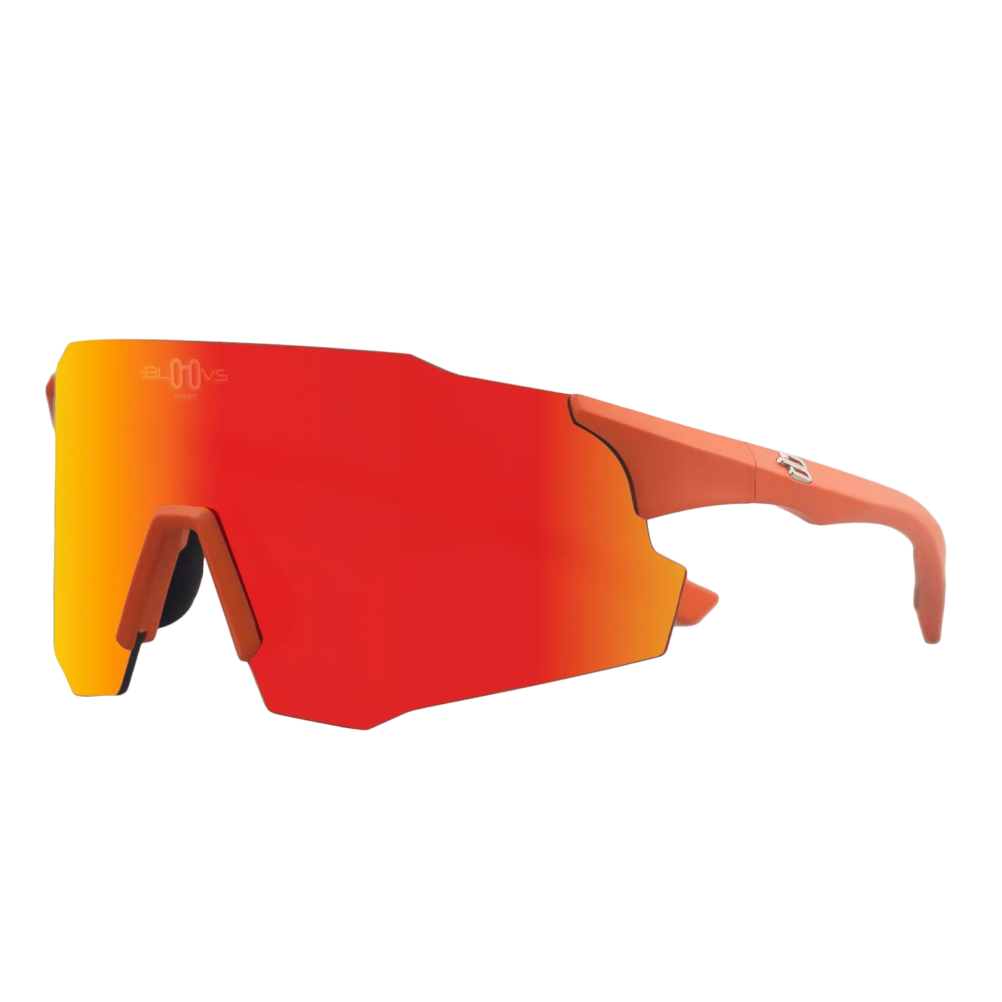 Bloovs Stelvio occhiale da sole arancione rosso UV400