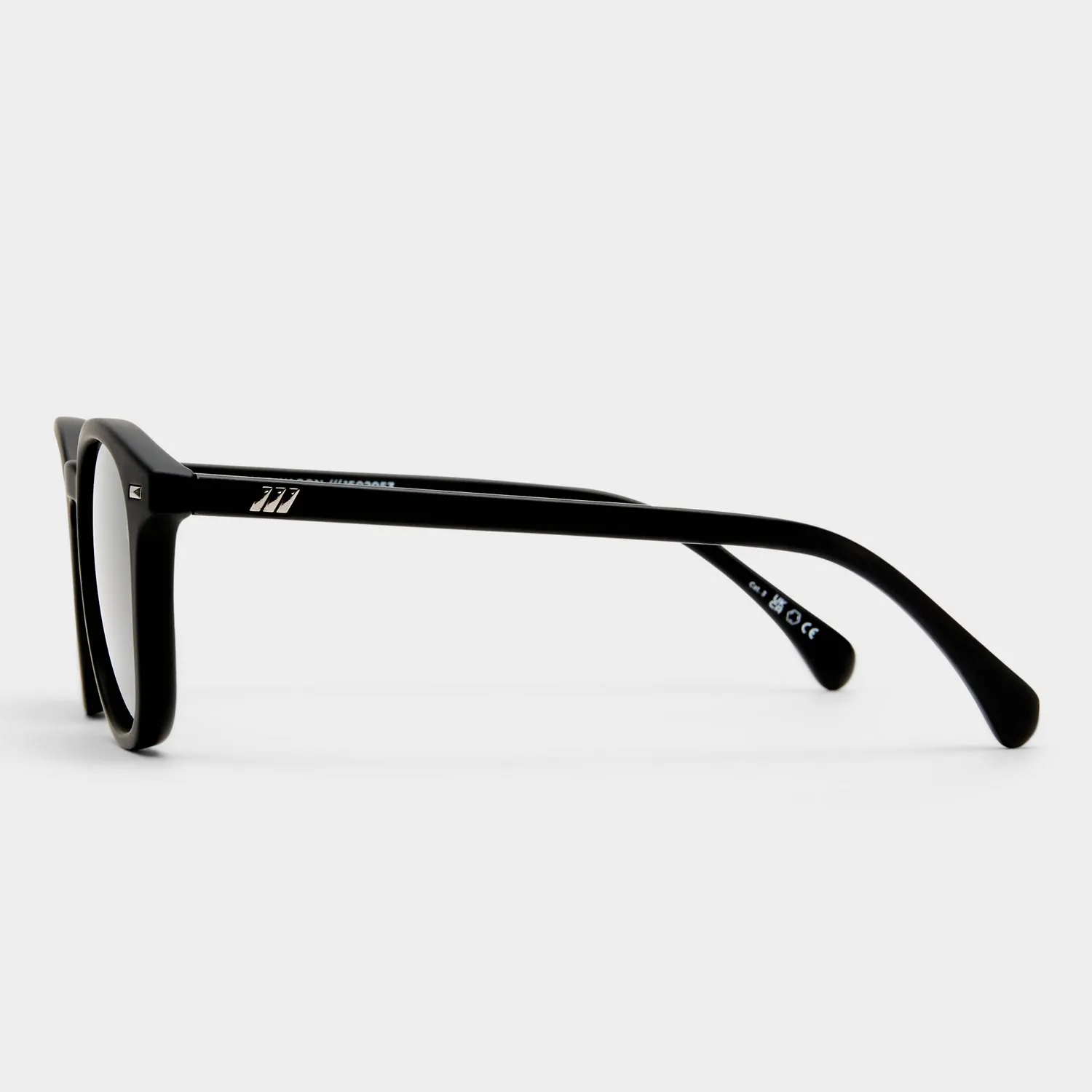 Le Specs Bandwagon occhiali da sole nero tondi