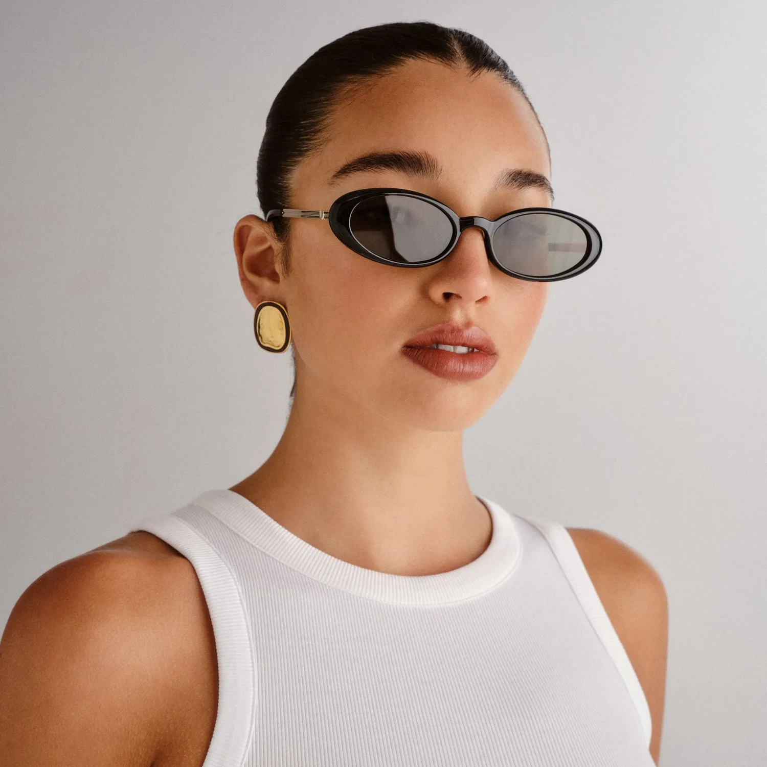 Le Specs Magnifique occhiale da sole nero verde