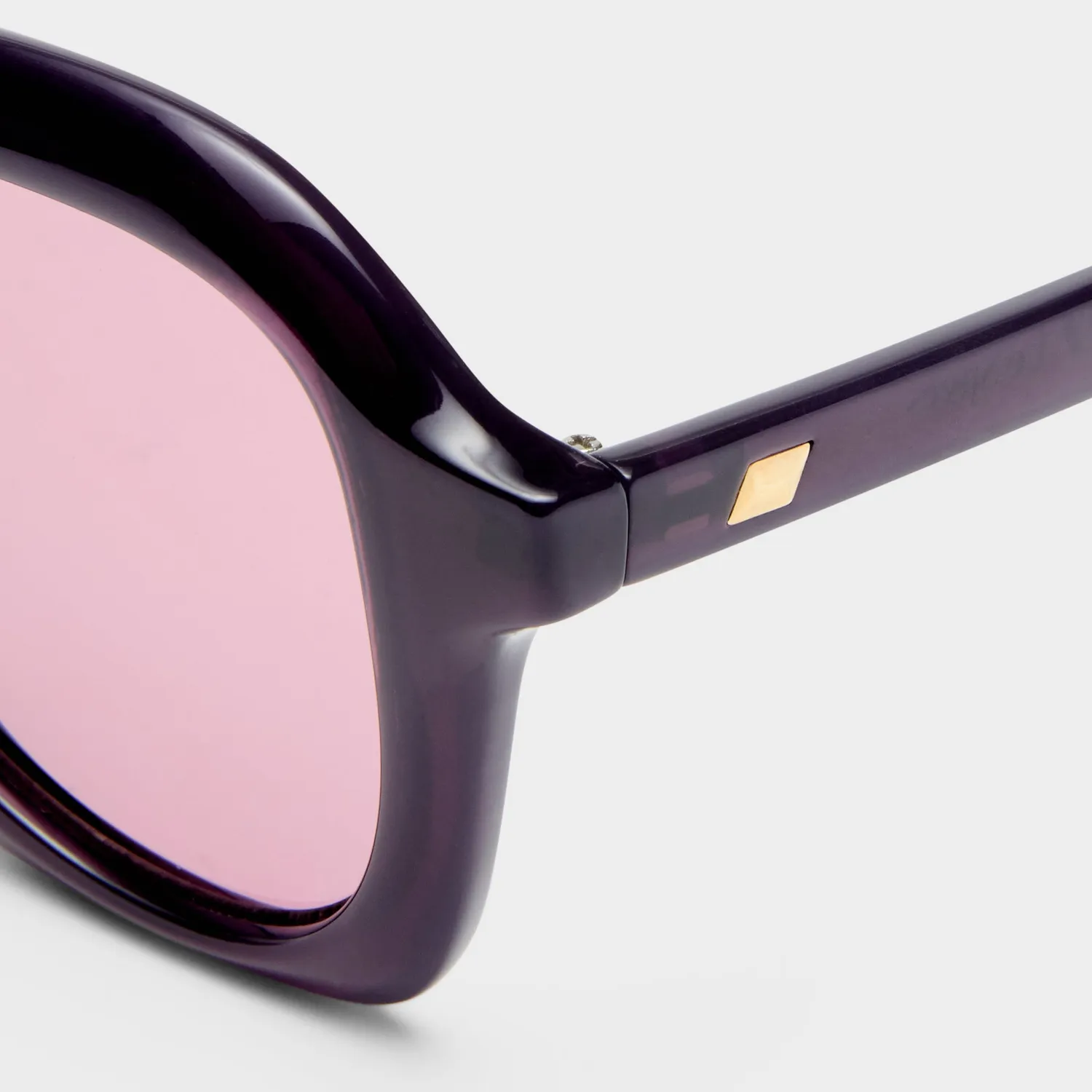Le Specs Drizzle occhiali da sole prugna aviatore