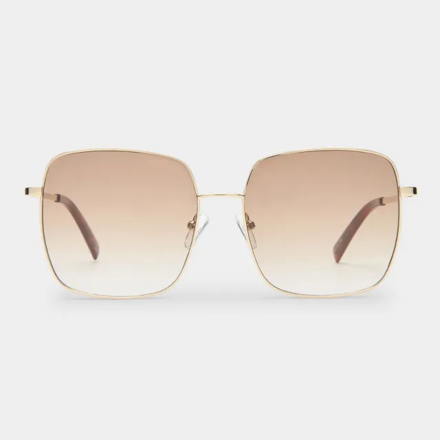 Le Specs The Cherished occhiali da sole oro lenti sfumate