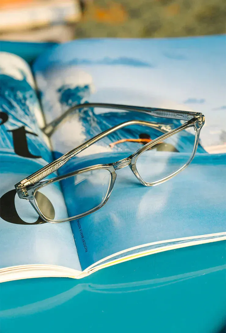 Raen Altin 56 montatura da vista Echo Clear acetato