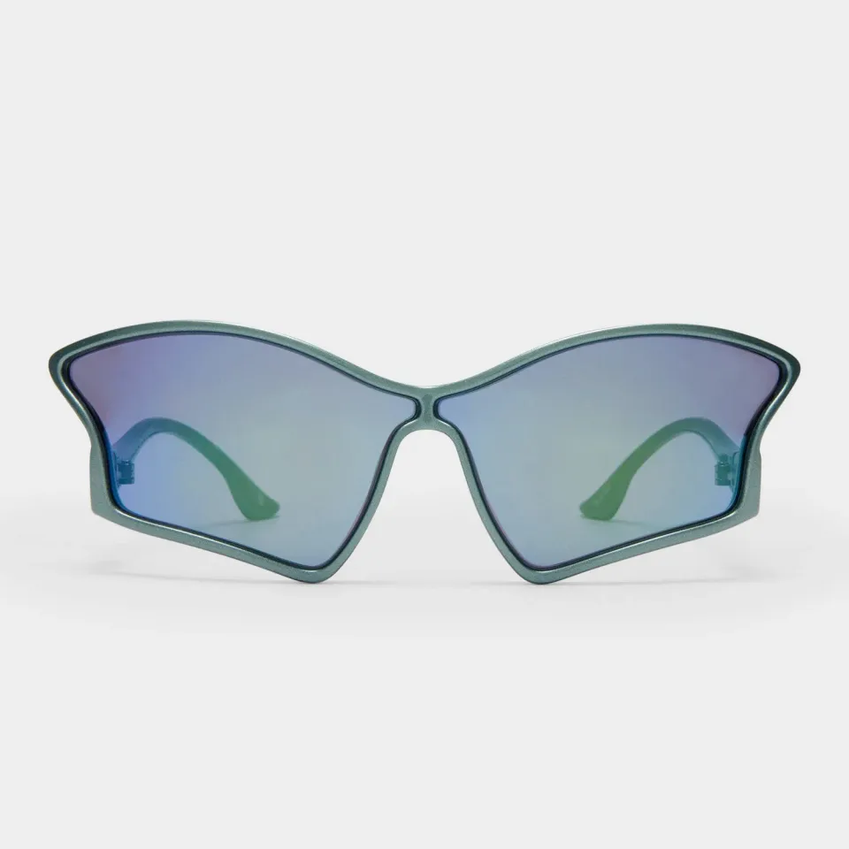 Le Specs Tailfin occhiale da sole blu specchiati
