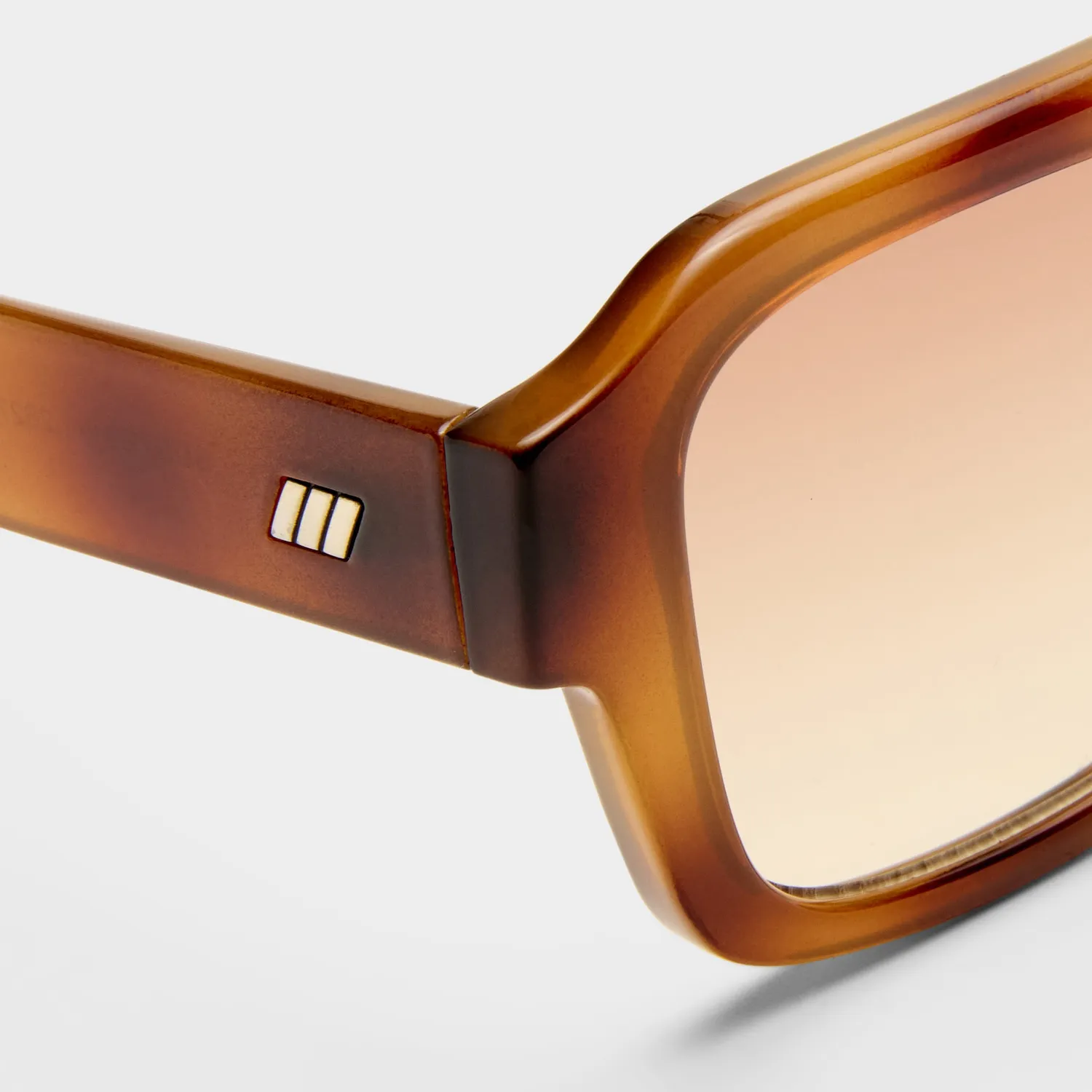 Le Specs Subzero + occhiale da sole vintage tort sfumato