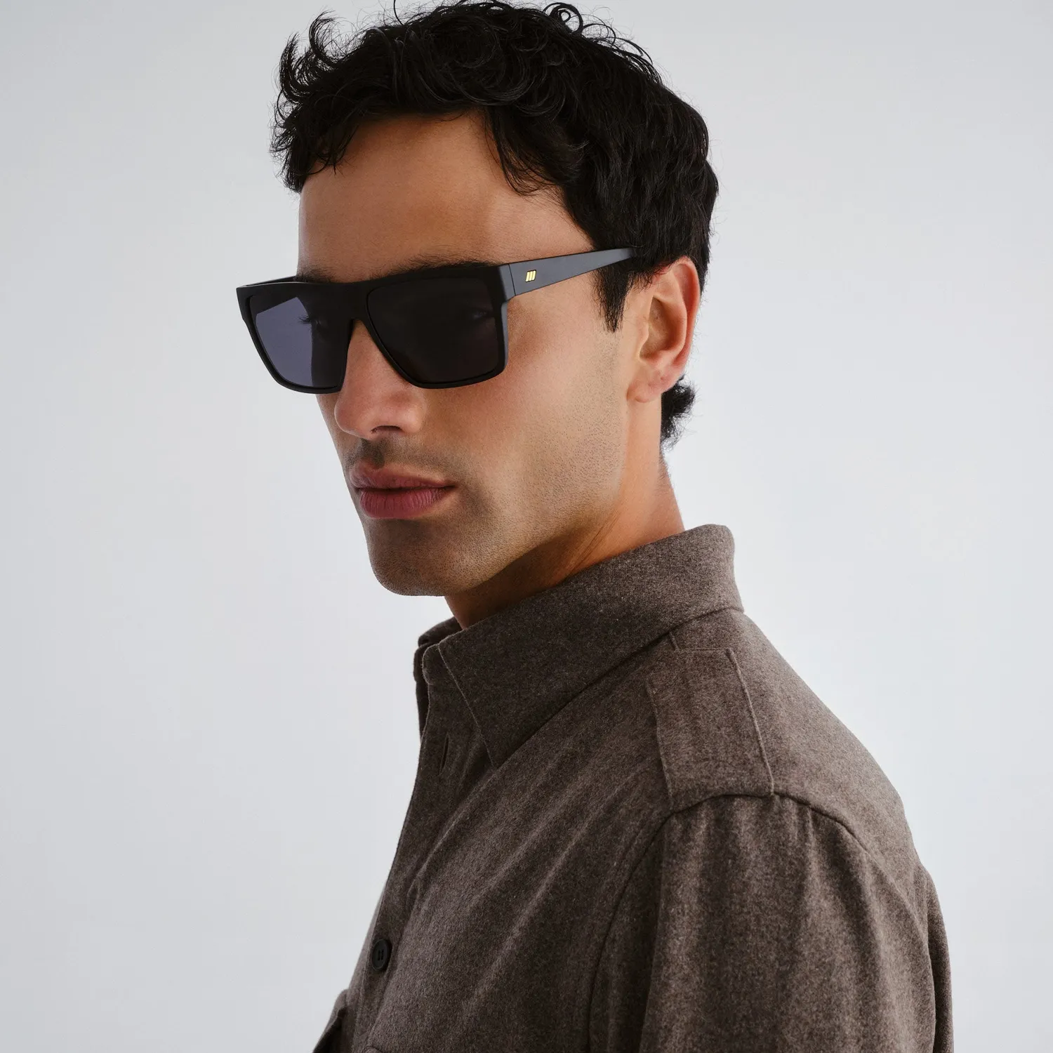 Le Specs Dark Magic occhiale da sole nero polarizzato