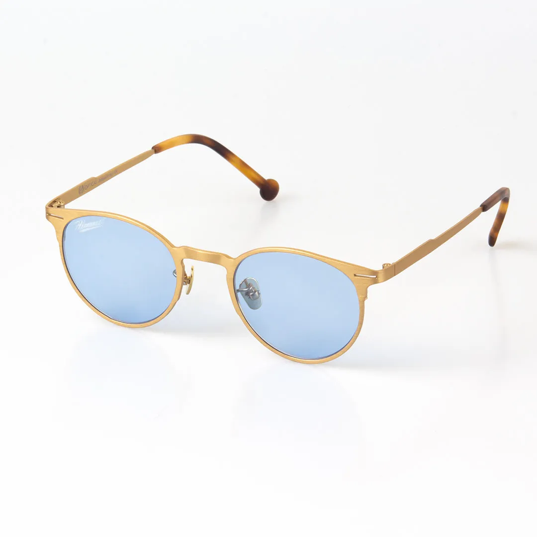 Hemmet America The Seattle occhiali da sole oro blu alluminio