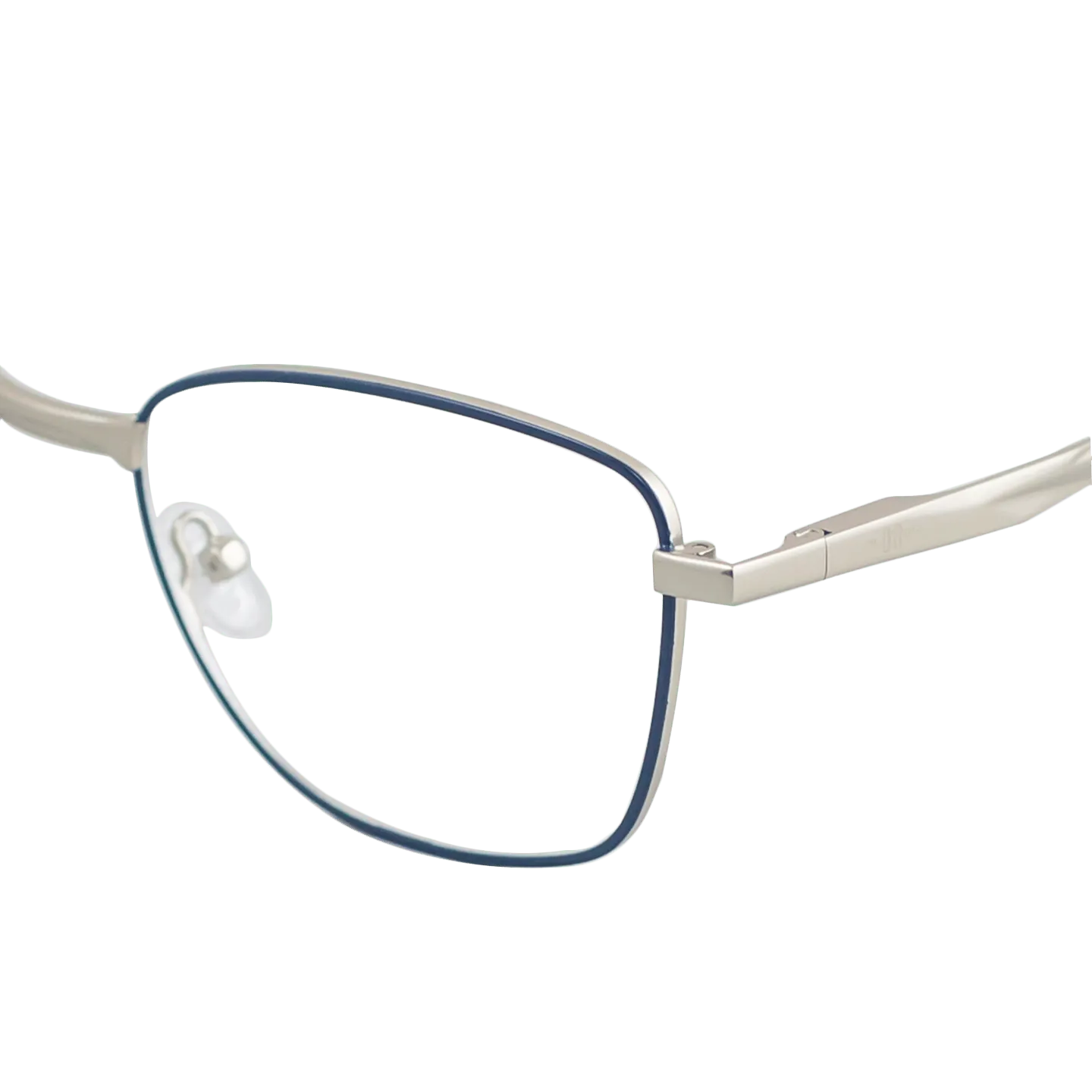 Bloovs Zenith Matte Blue Low Silver montatura blu unisex