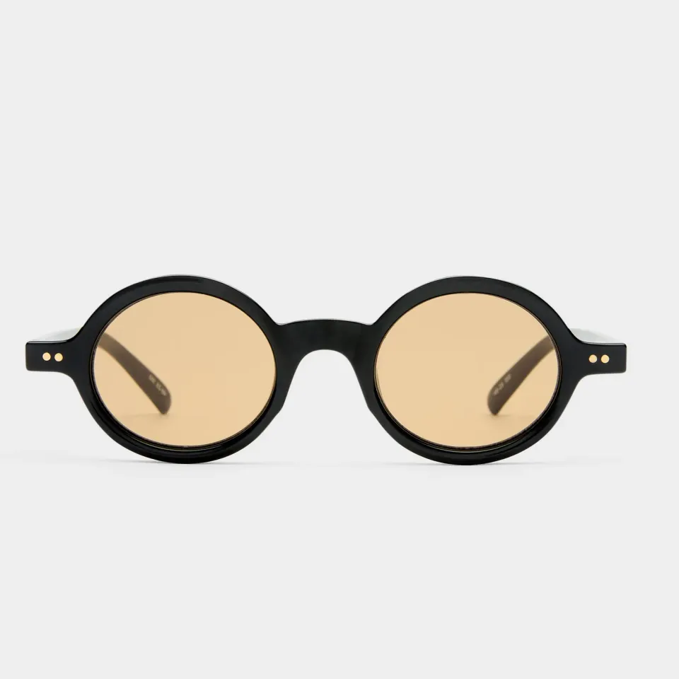 Le Specs Sycophantic occhiale da sole nero tondo large
