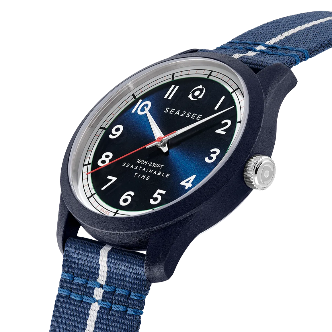 Sea2see Montecarlo 03 orologio blu navy 41 mm