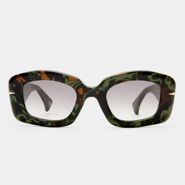Le Specs Celestina occhiali da sole giada quadrati