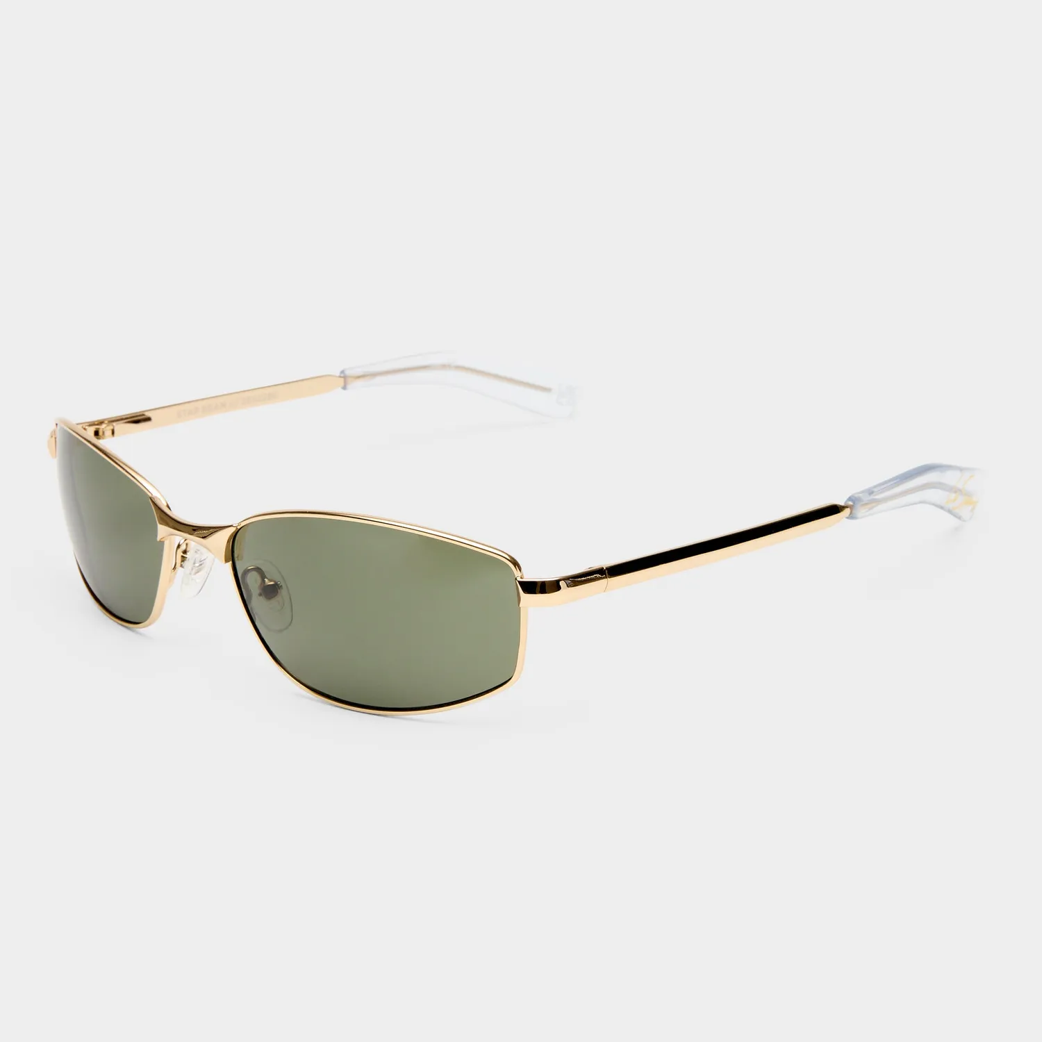 Le Specs Star Beam occhiale da sole oro lente kaki