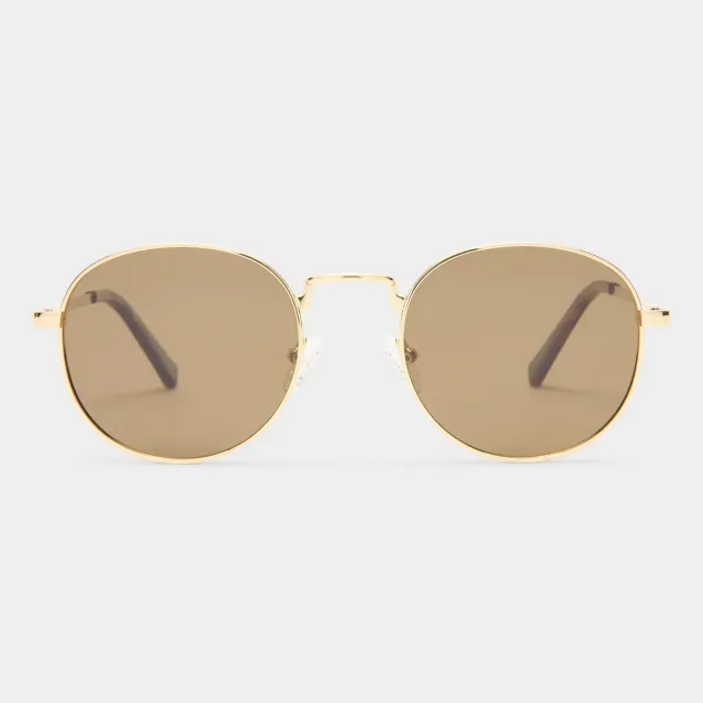 Le Specs Lost Legacy occhiale da sole oro polarizzato