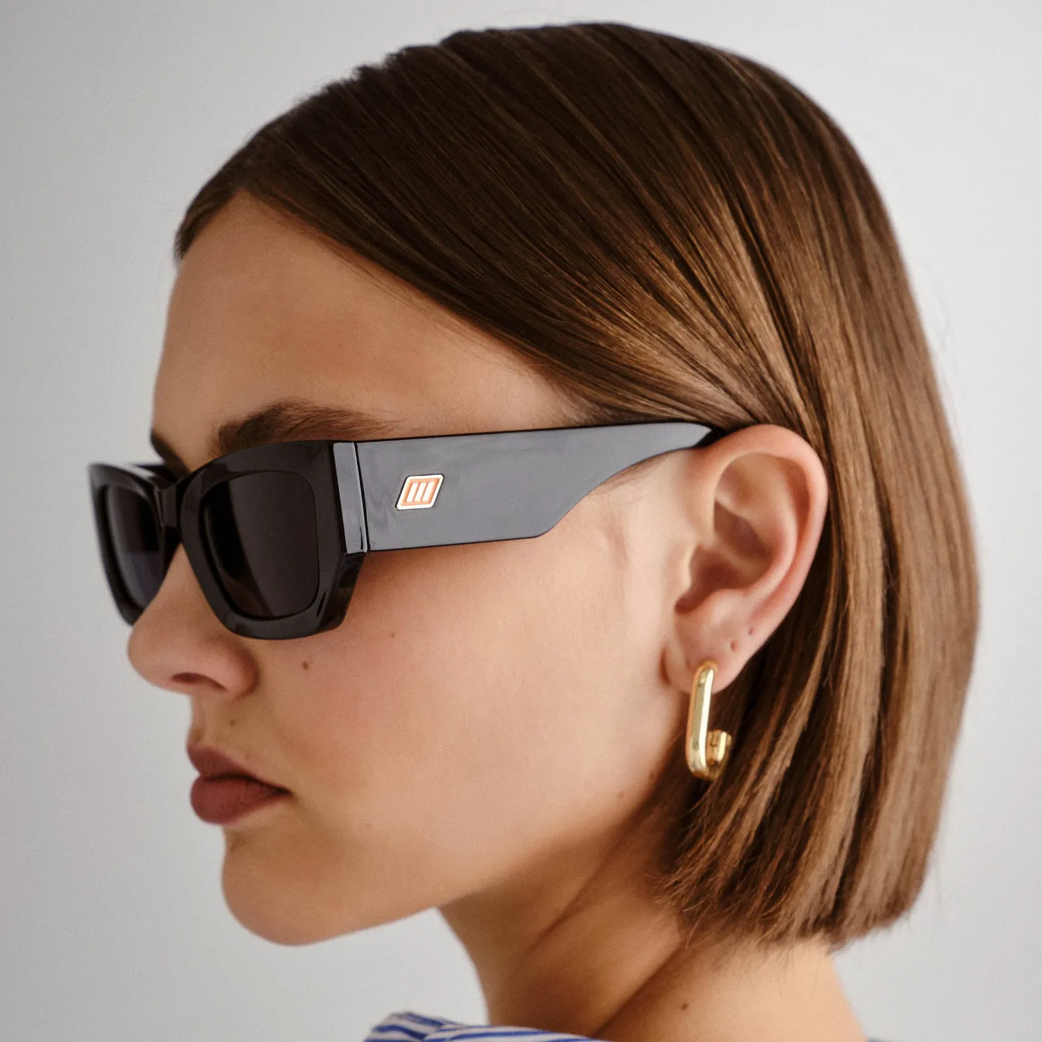 Le Specs Beachcomber occhiale da sole nero fumo