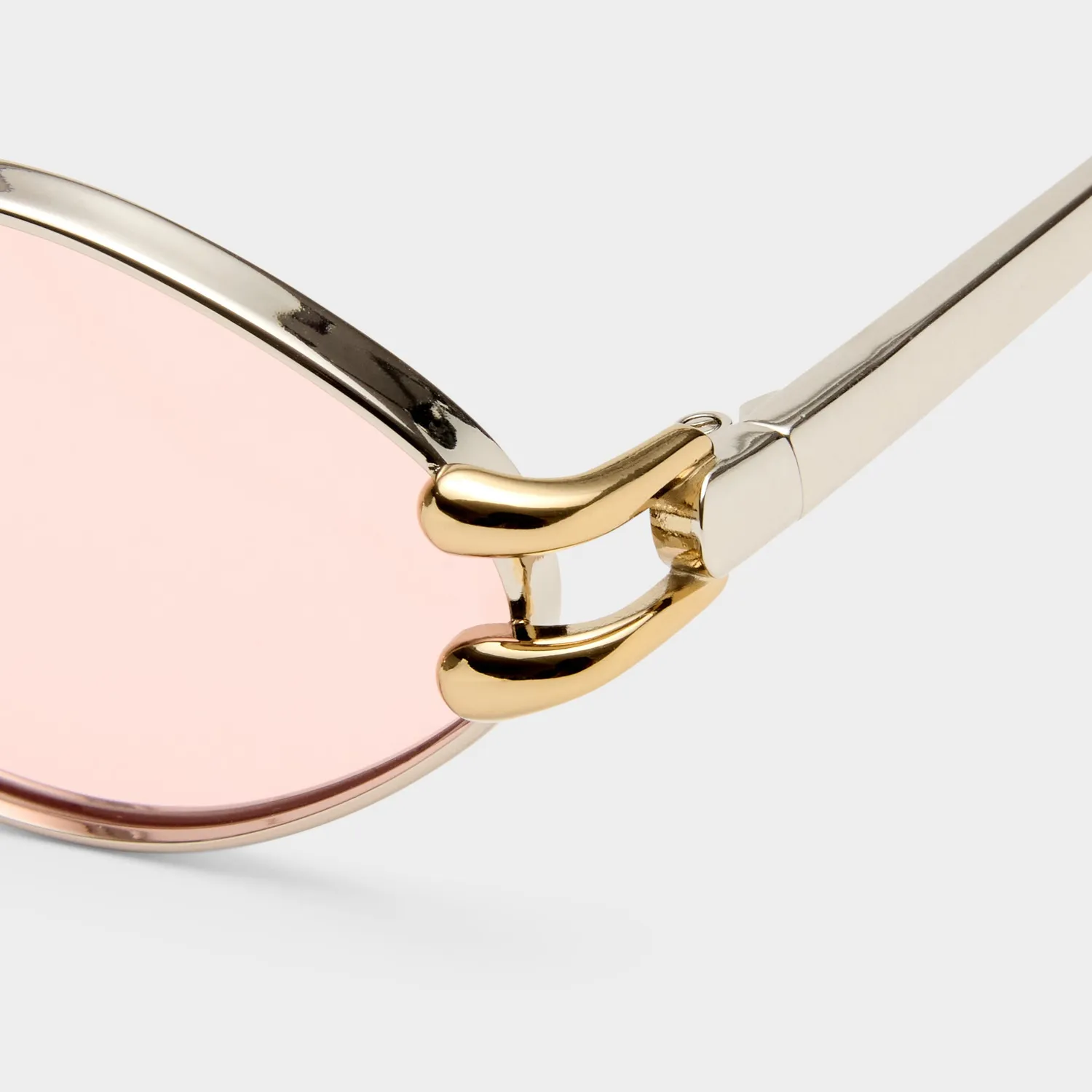 Le Specs Numero Quince occhiali da sole argento ovali