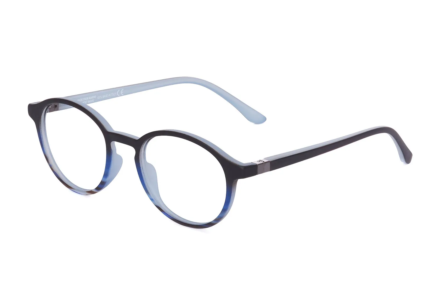 Sea2See Santorini montatura da vista black matte tonda