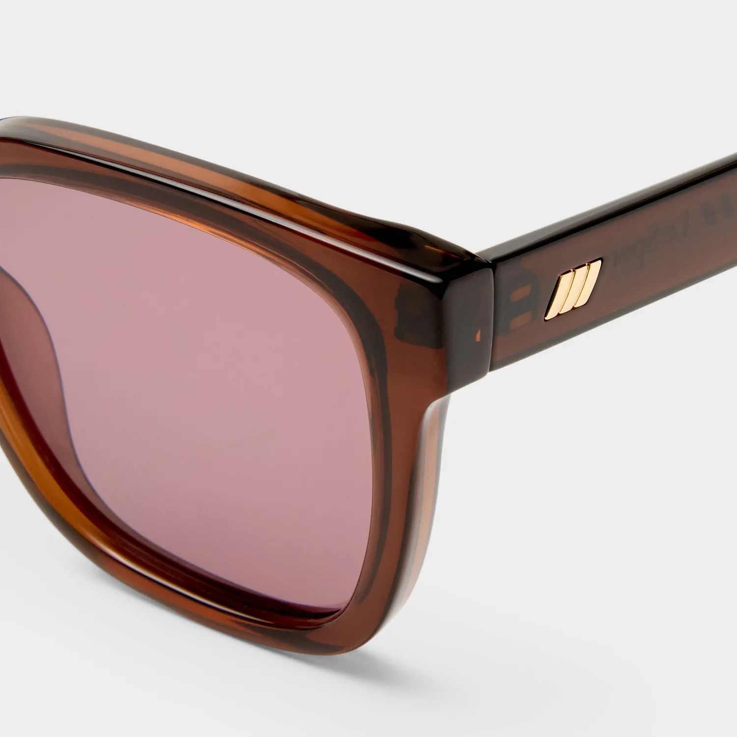 Le Specs Elixir occhiale da sole marrone cioccolato
