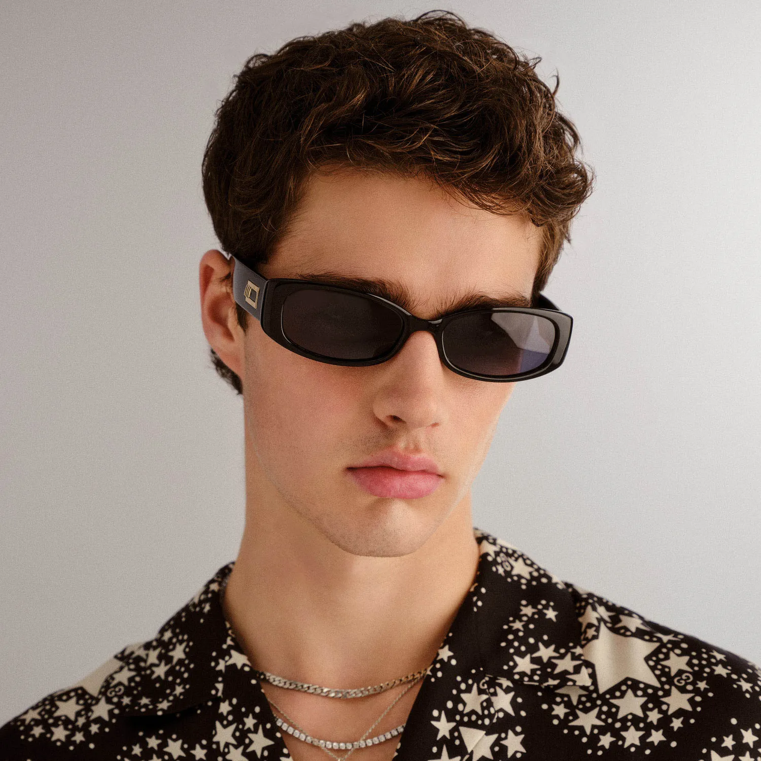 Le Specs Starlight occhiali da sole nero polarizzato unisex