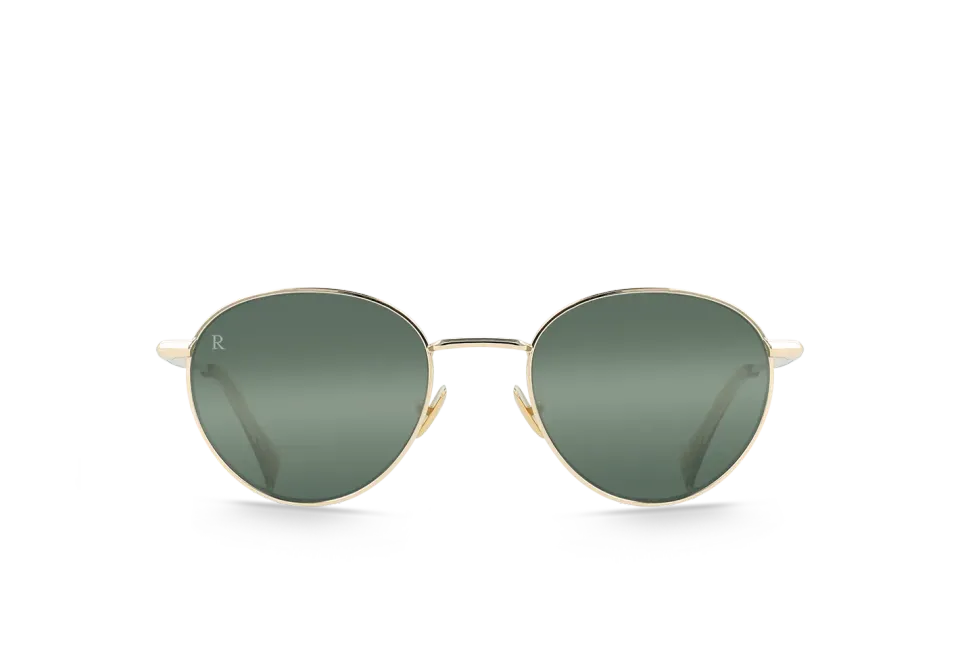 Raen Andreas Gold occhiali da sole aviatore metallo 51
