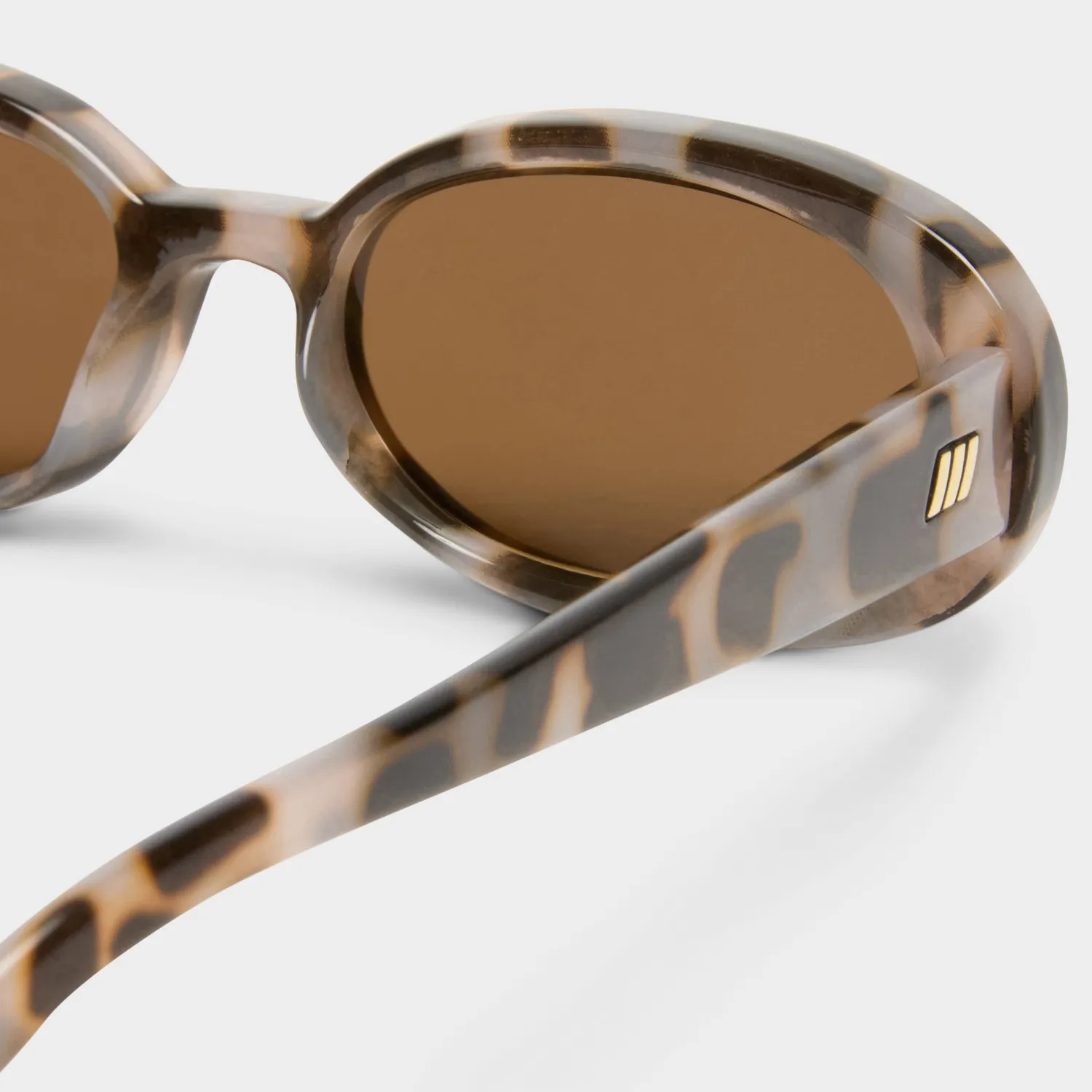 Le Specs Outta Love occhiale da sole cookie tort ovale