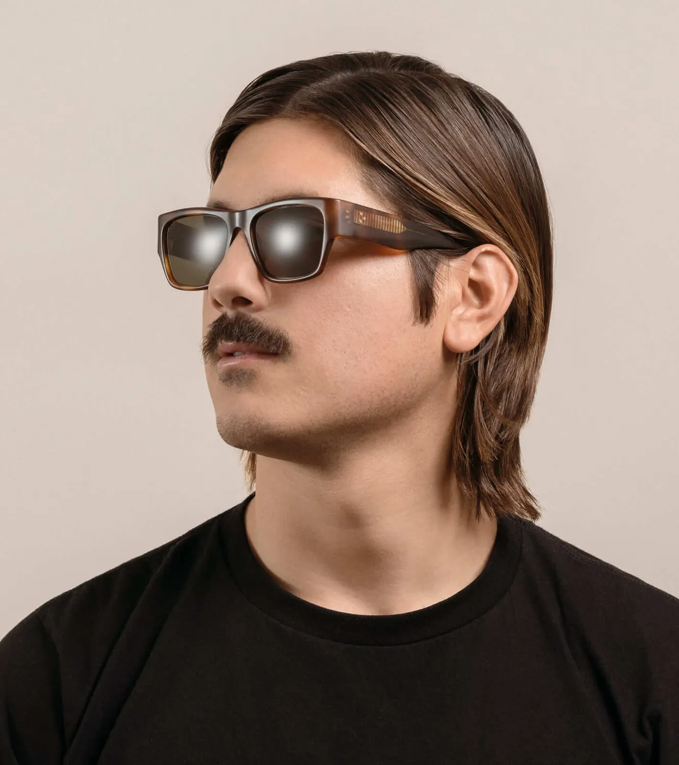 Raen Rufio 55 occhiale da sole Moab Tortoise verde